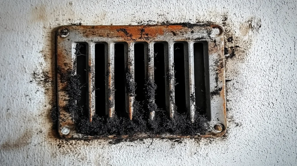 black mold in ac