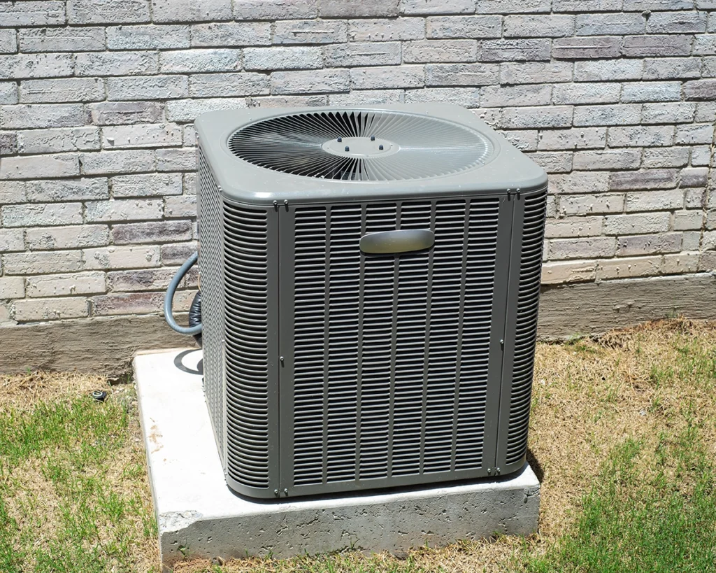 how do you clean outside air conditioner unit
