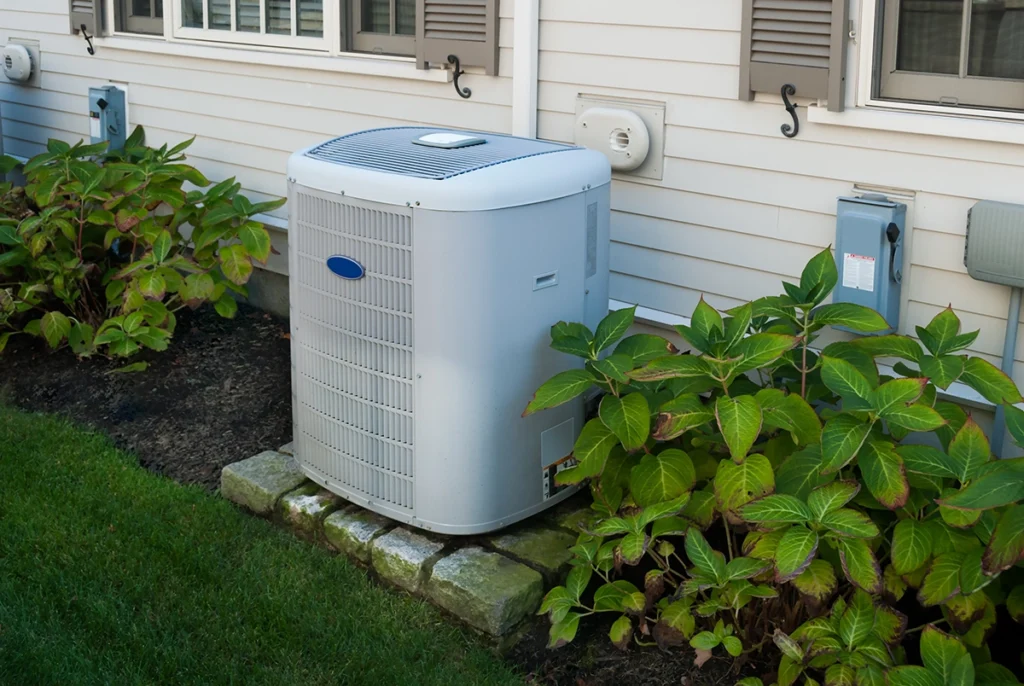 landscaping advice around hvac